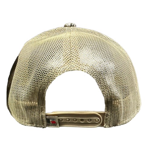 Performance Camouflage Mesh Back Snapback Cap - Mossy Oak Break-Up Country/Khaki with SCHC Logo - Photo 4