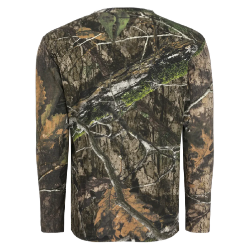 Mossy Oak Cotton Mill Long Sleeve Tee Shirt -SCHC Logo - Photo 2
