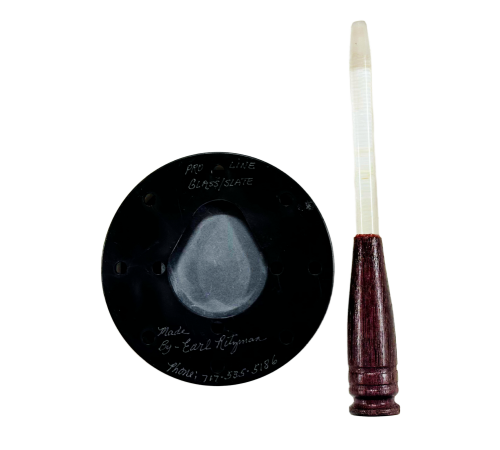 Mountain Side Turkey Combo Glass & Slate Pot Call & Striker