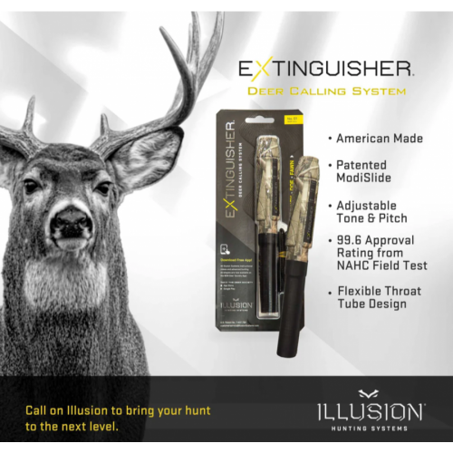 Illusion Game Call Systems LLC Extinguisher Deer Call, Camo - Photo 3