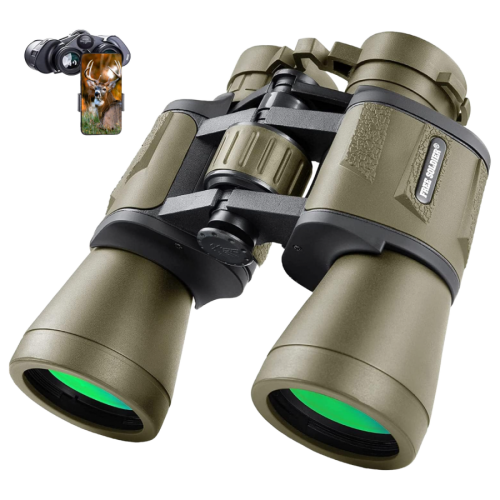 FREE SOLDIER 20x50 Military Binoculars for Adults with Smartphone Adapter  - Photo 1