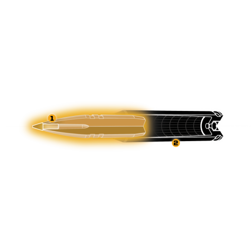 Browning 30-06 Springfield 180-GR BXS Solid Expansion Polymer Tip Big Game and Deer 20 CARTRIDGES - Photo 3